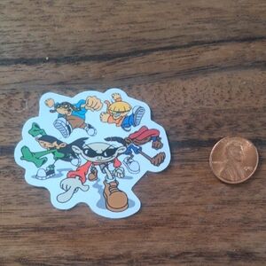 90s Recess Cartoon Character Sticker